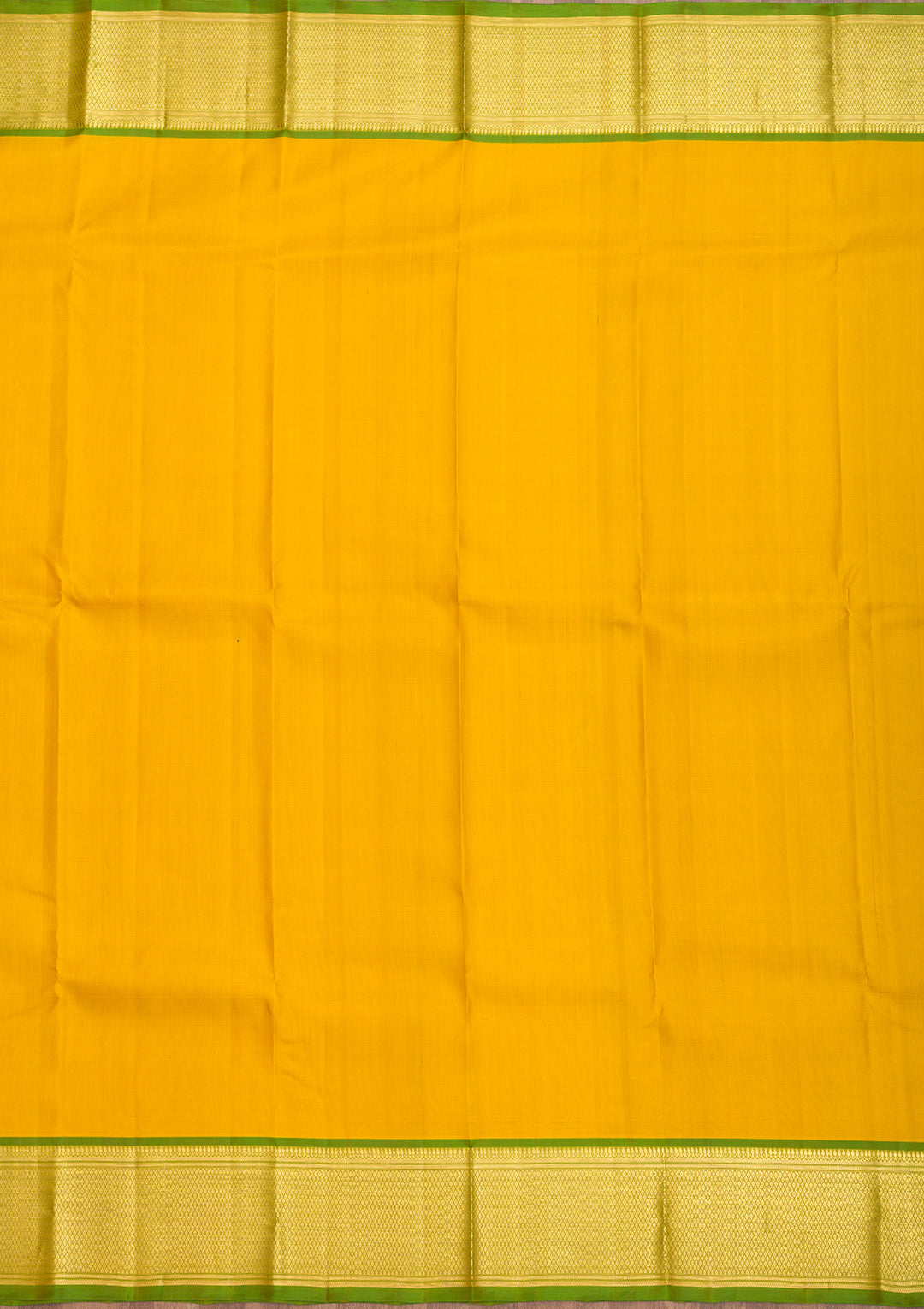Mustard Zariwork Pure Silk Saree