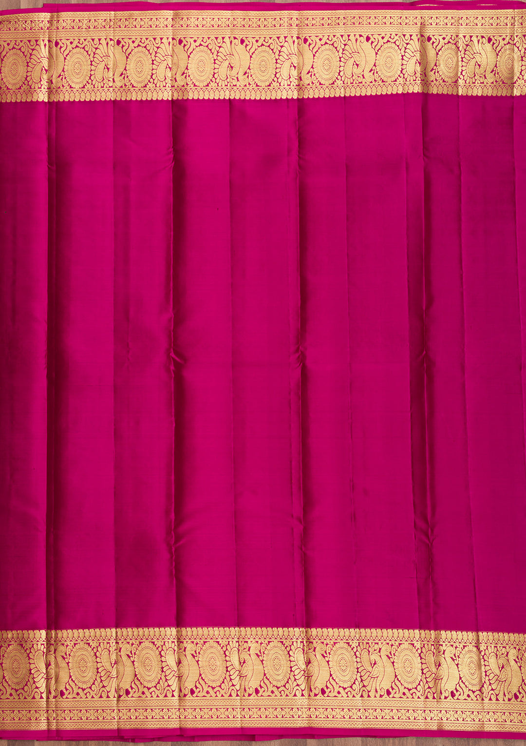 Mustard Zariwork Kanjivaram Pure Silk Saree