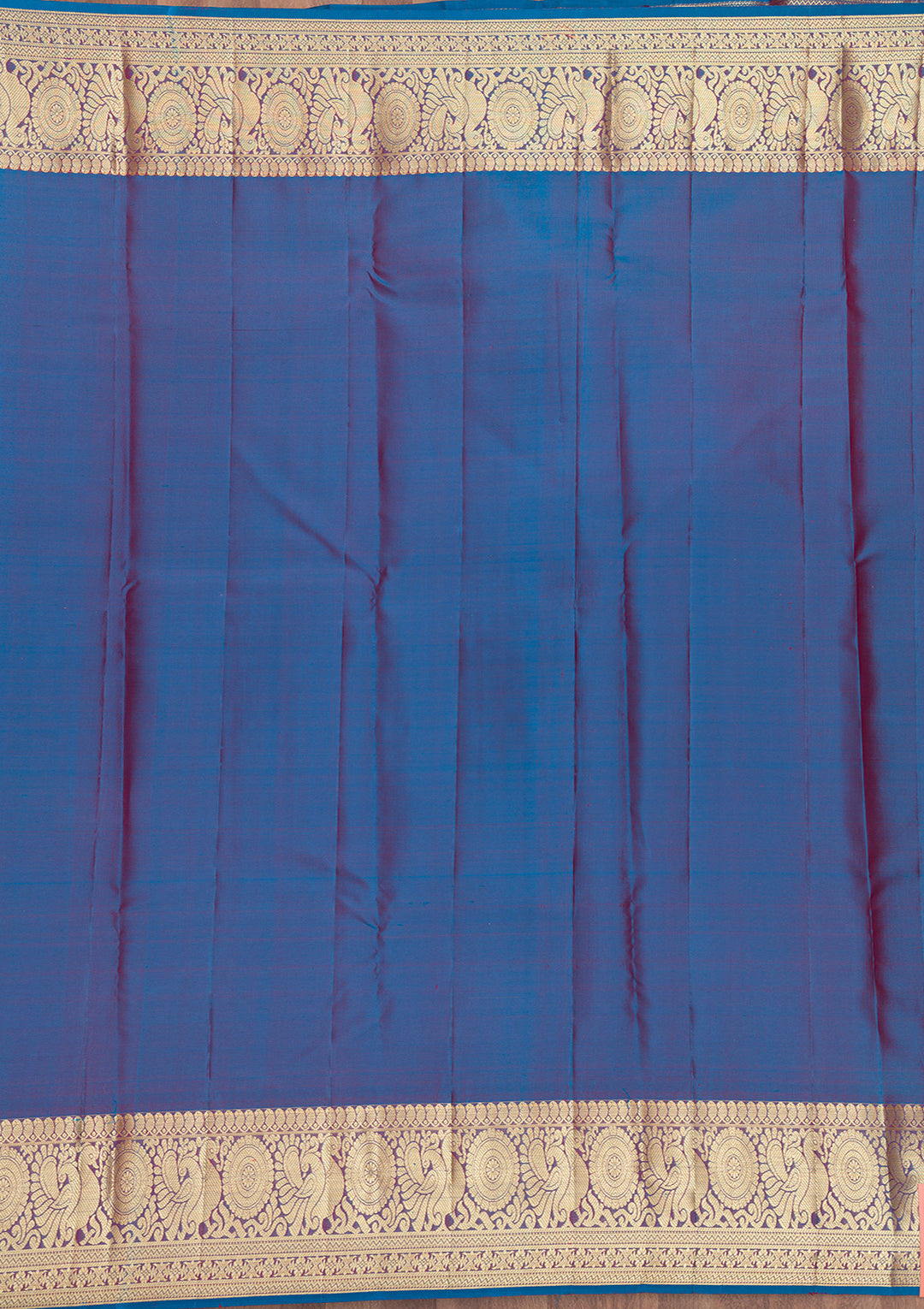 Mustard Zariwork Kanjivaram Pure Silk Saree