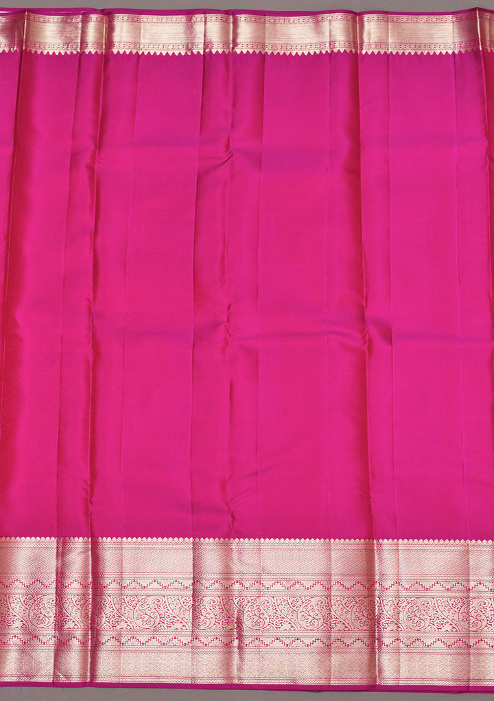 Mustard Zariwork Pure Silk Saree