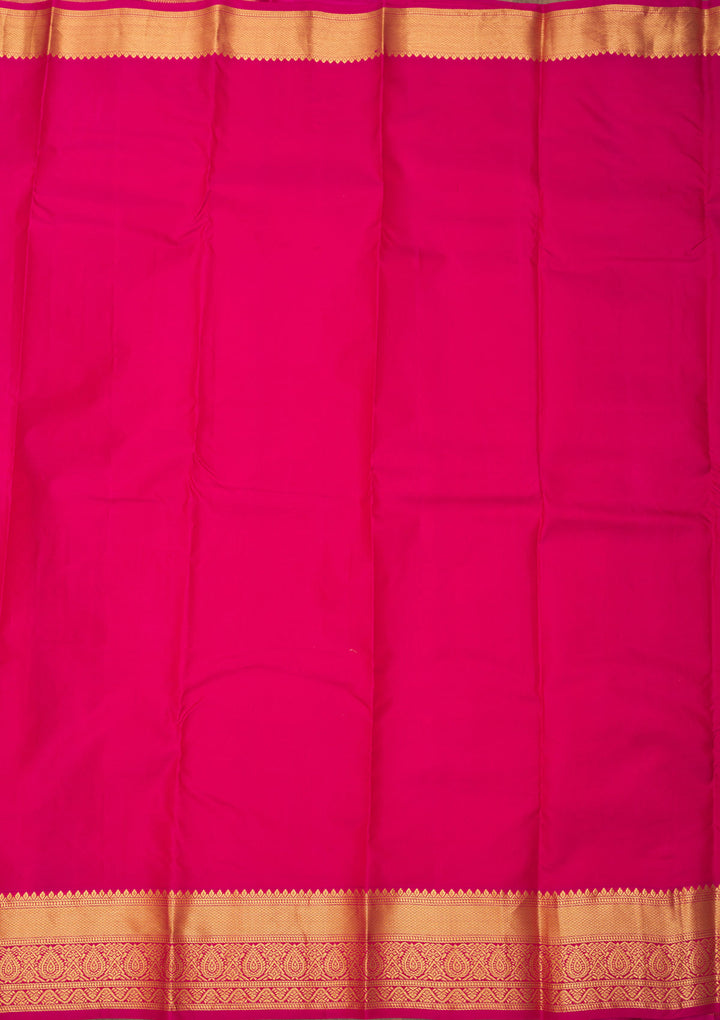 Mustard Zariwork Pure Silk Saree