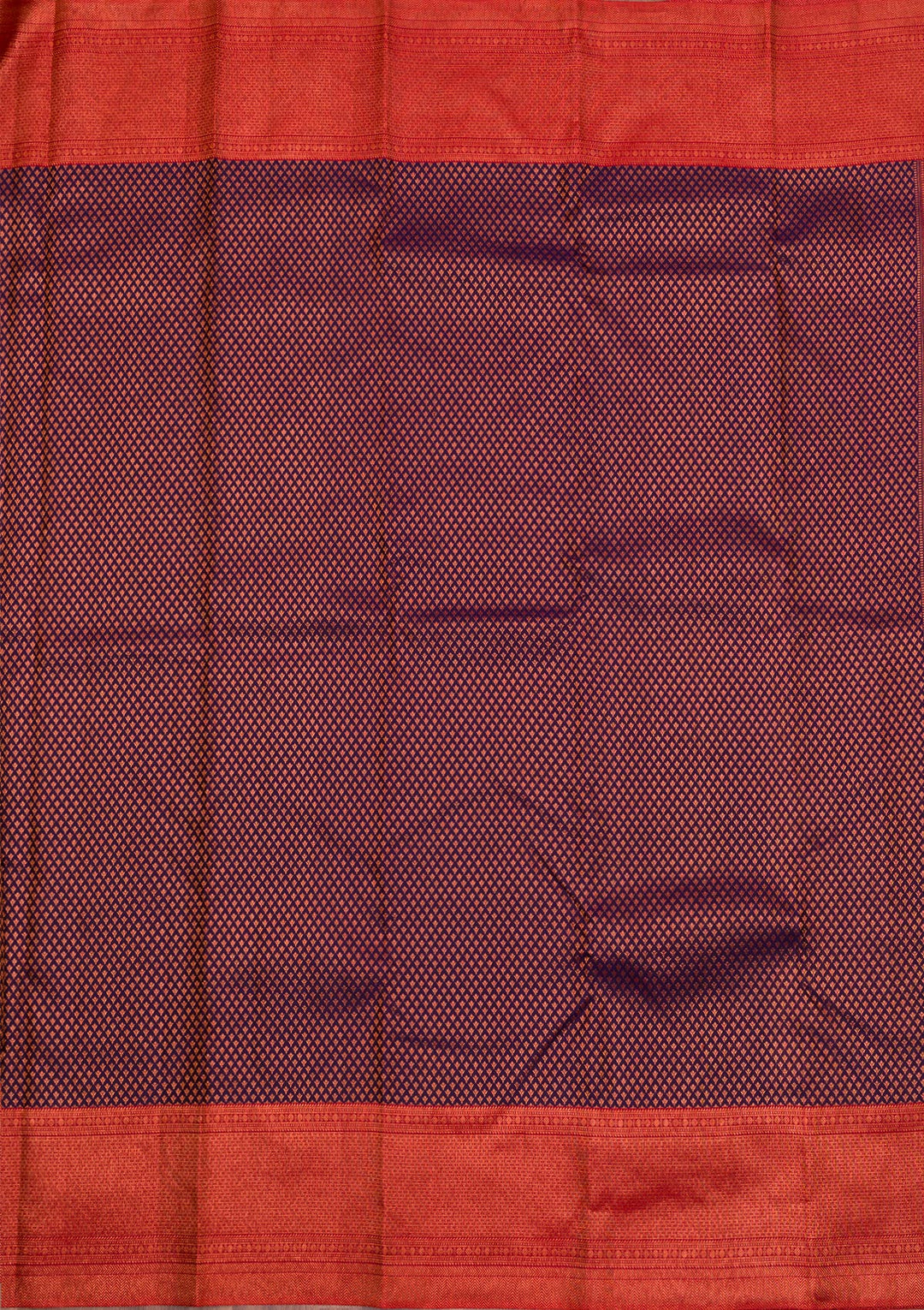 Navy Blue Zariwork Pure Silk Saree