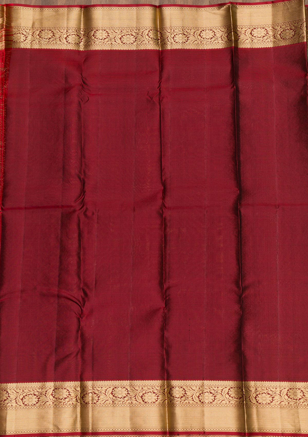 Navy Blue Zariwork Pure Silk Saree