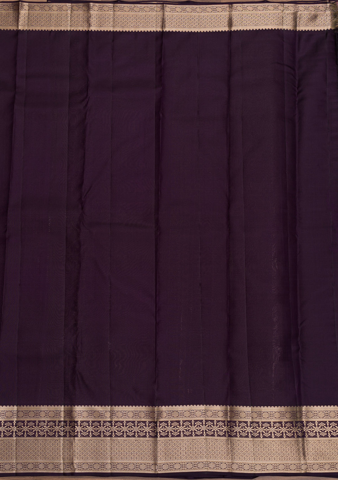 Navy Blue Zariwork Pure Silk Saree-Koskii
