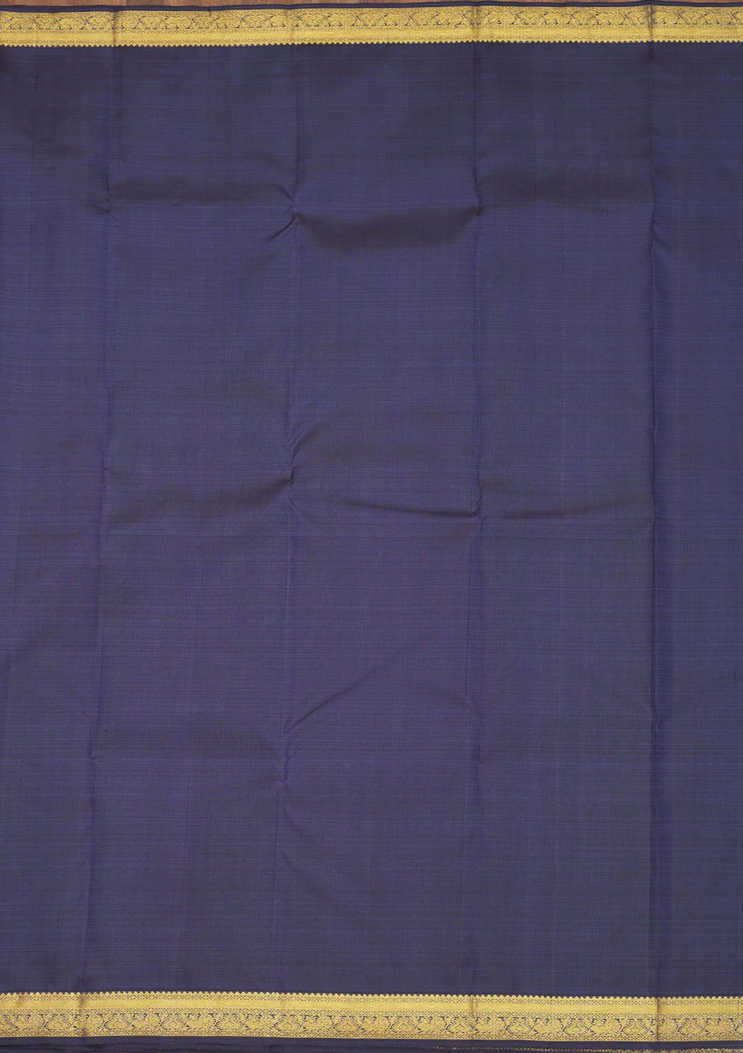 Navy Blue Zariwork Pure Silk Saree