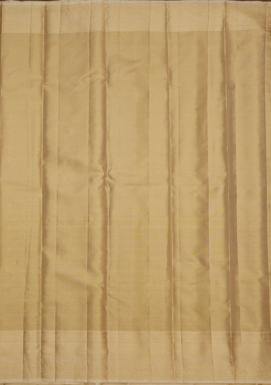Off White Zariwork Pure Silk Saree