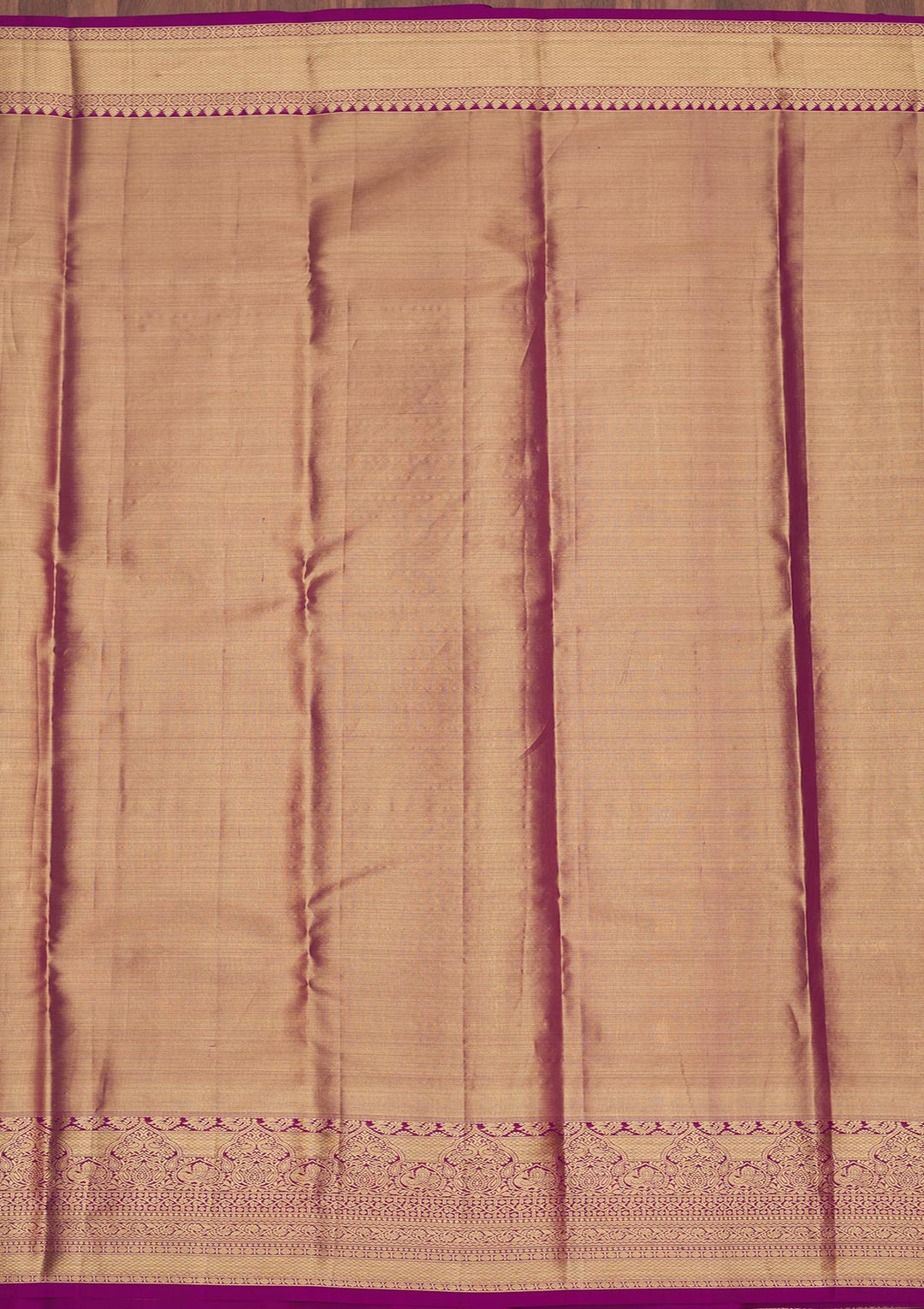 Off White Zariwork Pure Silk Saree