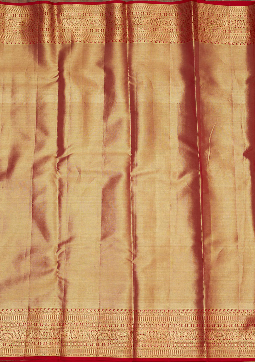Off White Zariwork Pure Silk Saree