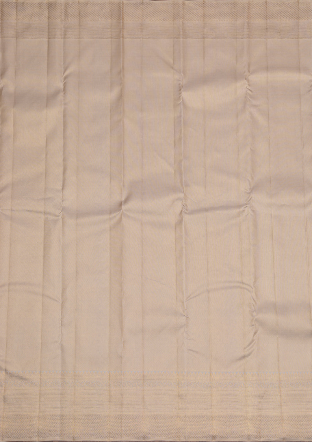 Off White Gold Zariwork Pure Silk Saree