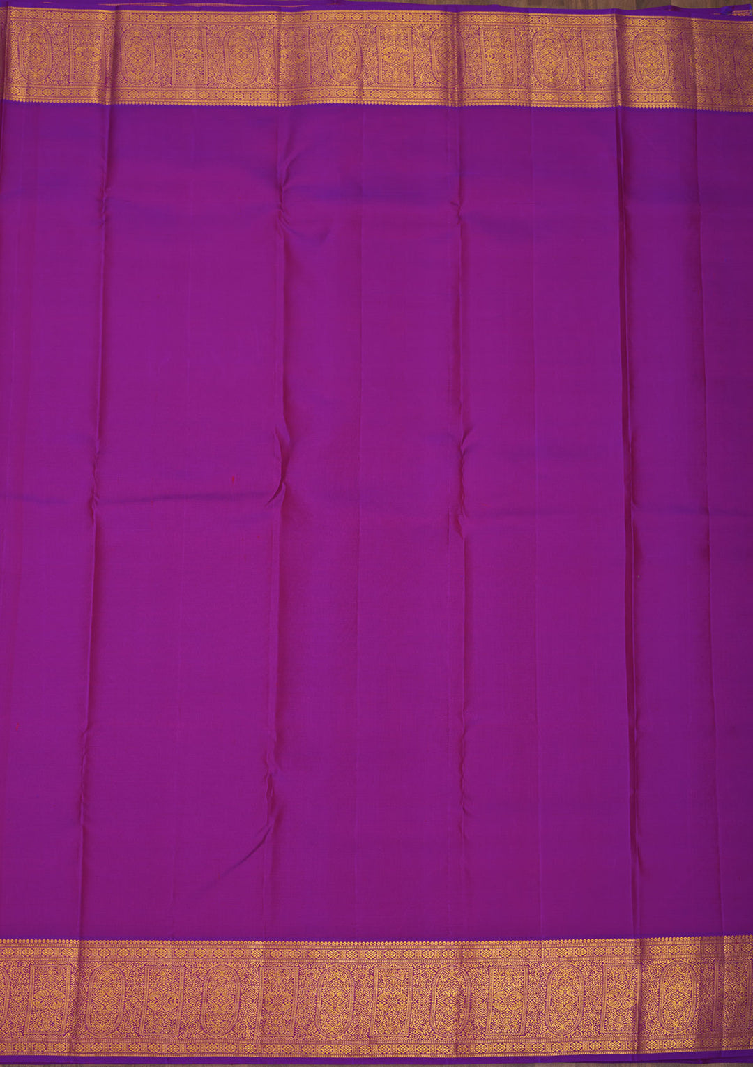 Off White Zariwork Pure Silk Saree