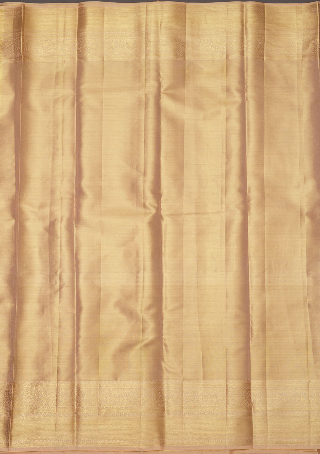 Off White Zariwork Pure Silk Saree