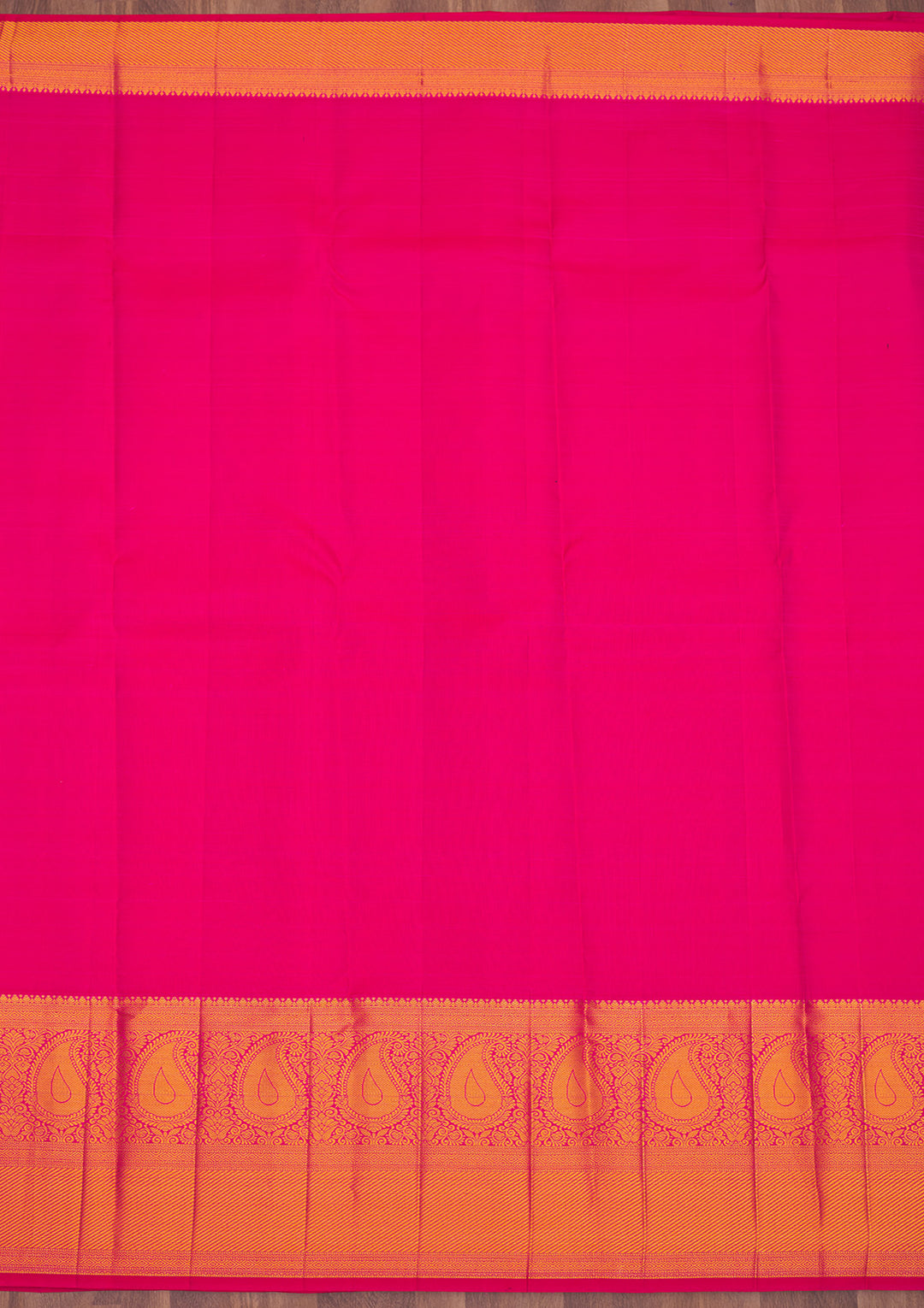 Onion Pink Zariwork Pure Silk Saree