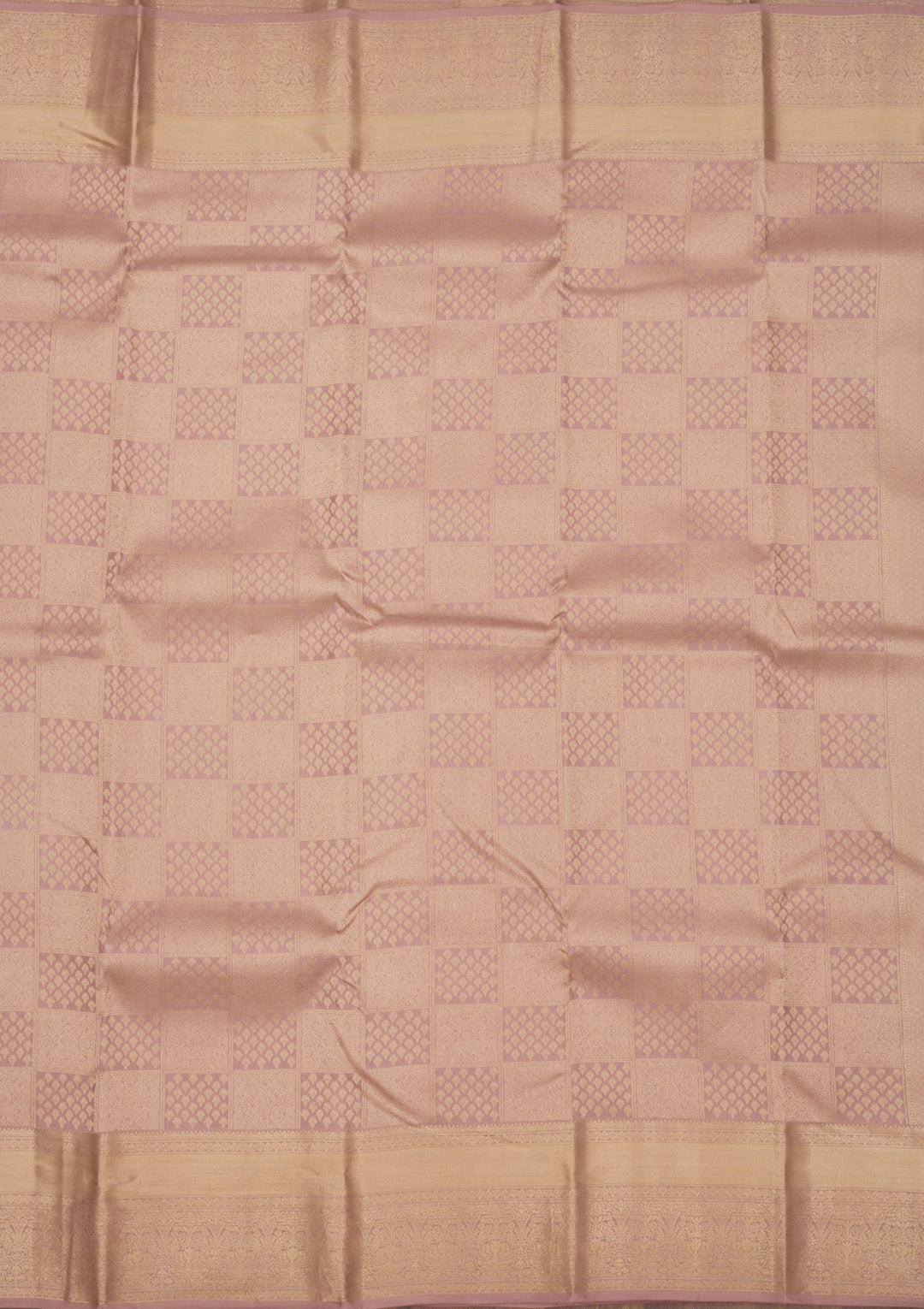 Onion Pink Zariwork Pure Silk Saree