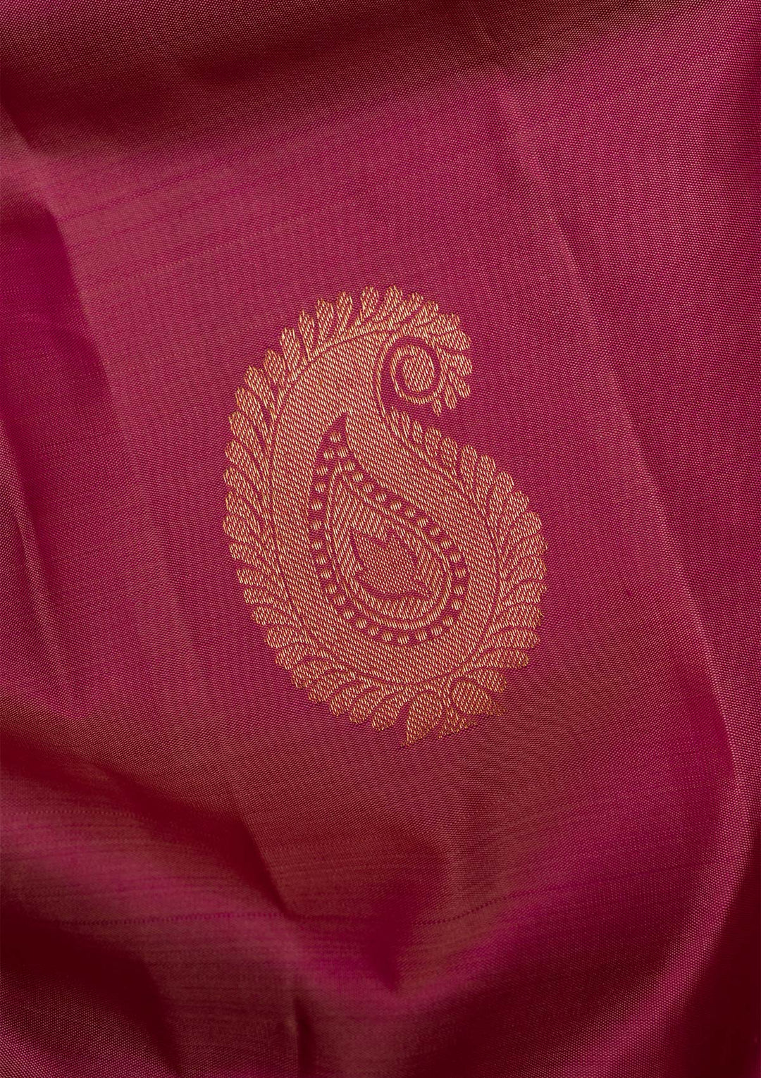 Onion Pink Gold Zariwork Kanjivaram Pure Silk Saree