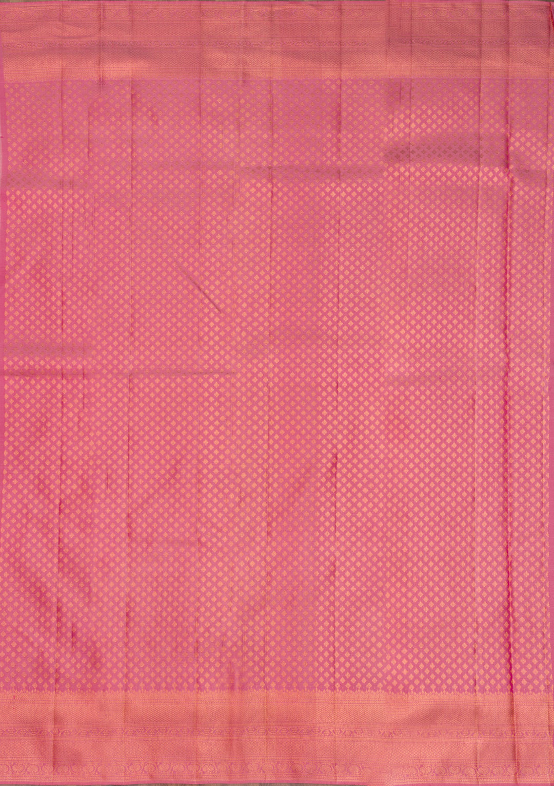 Onion Pink Zariwork Pure Silk Saree