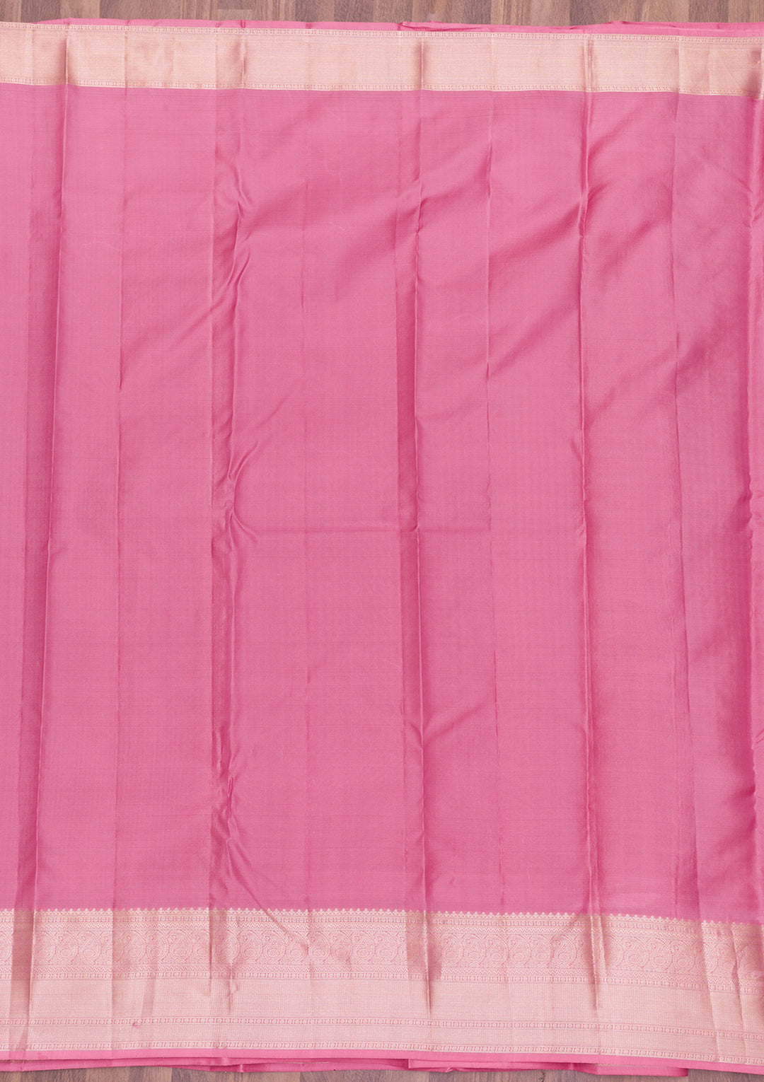 Onion Pink Zariwork Kanjivaram Pure Silk Saree