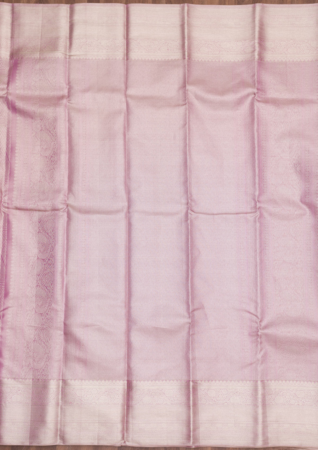 Onion Pink Zariwork Pure Silk Saree
