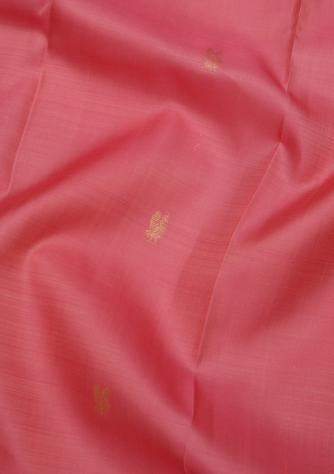 Onion Pink Zariwork Kanjivaram Pure Silk Saree
