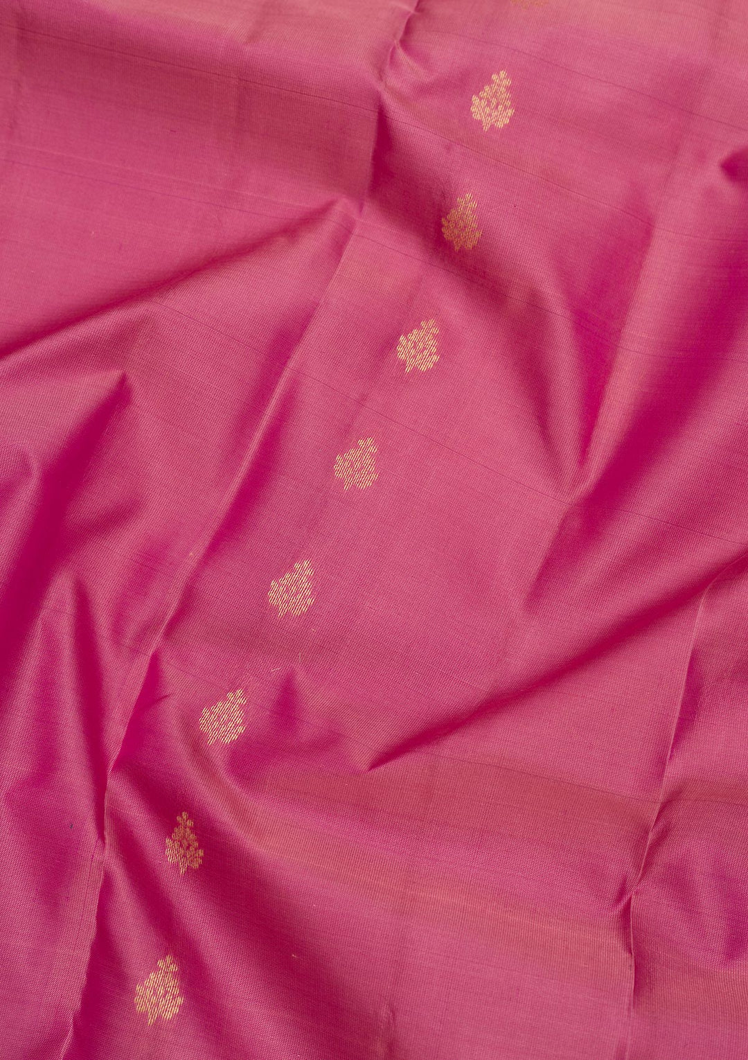 Onion Pink Zariwork Pure Silk Saree
