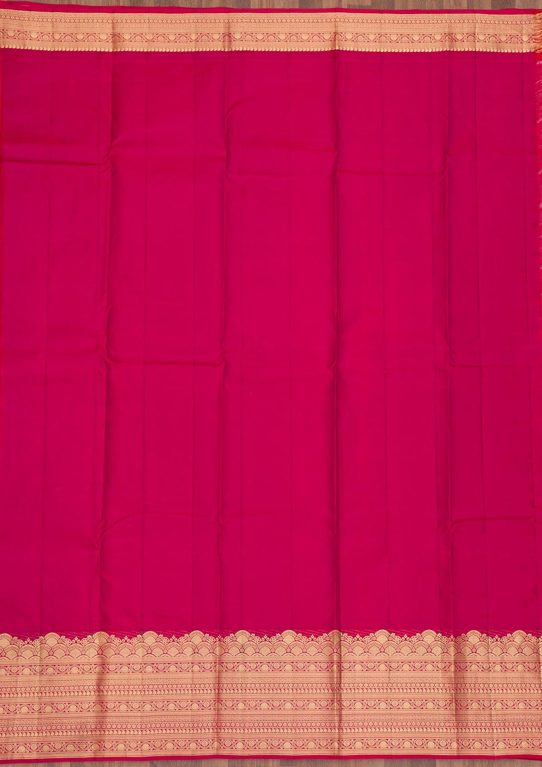 Onion Pink Zariwork Pure Silk Saree