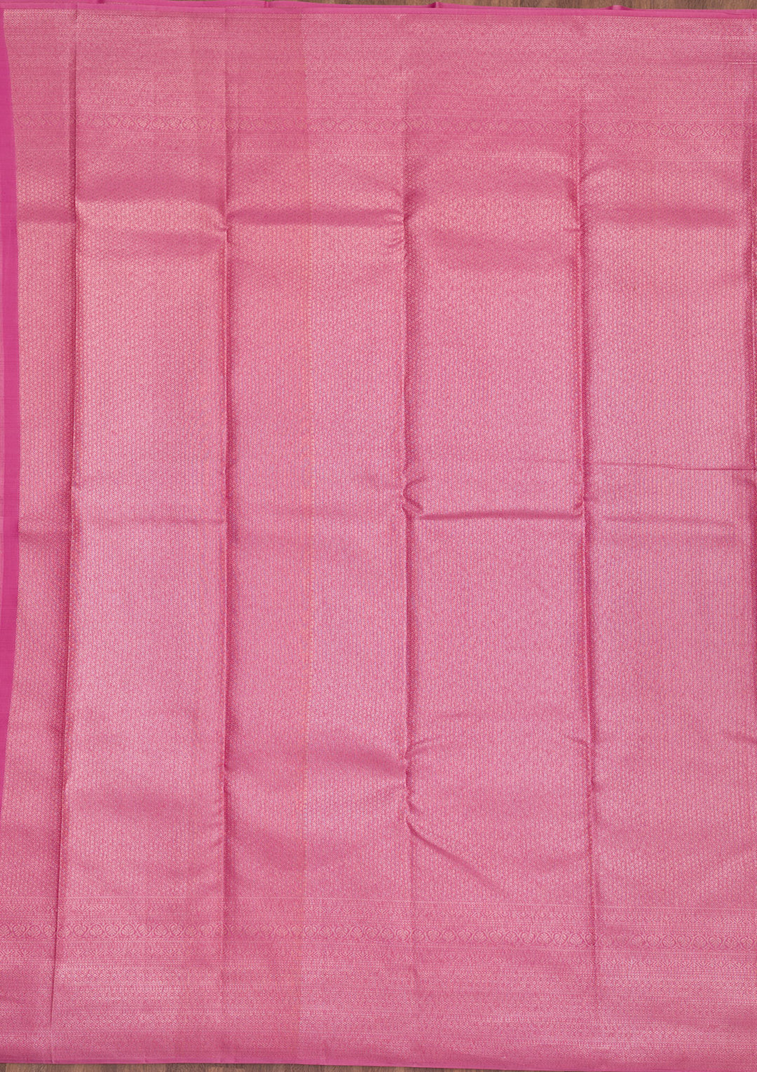Onion Pink Zariwork Pure Silk Saree