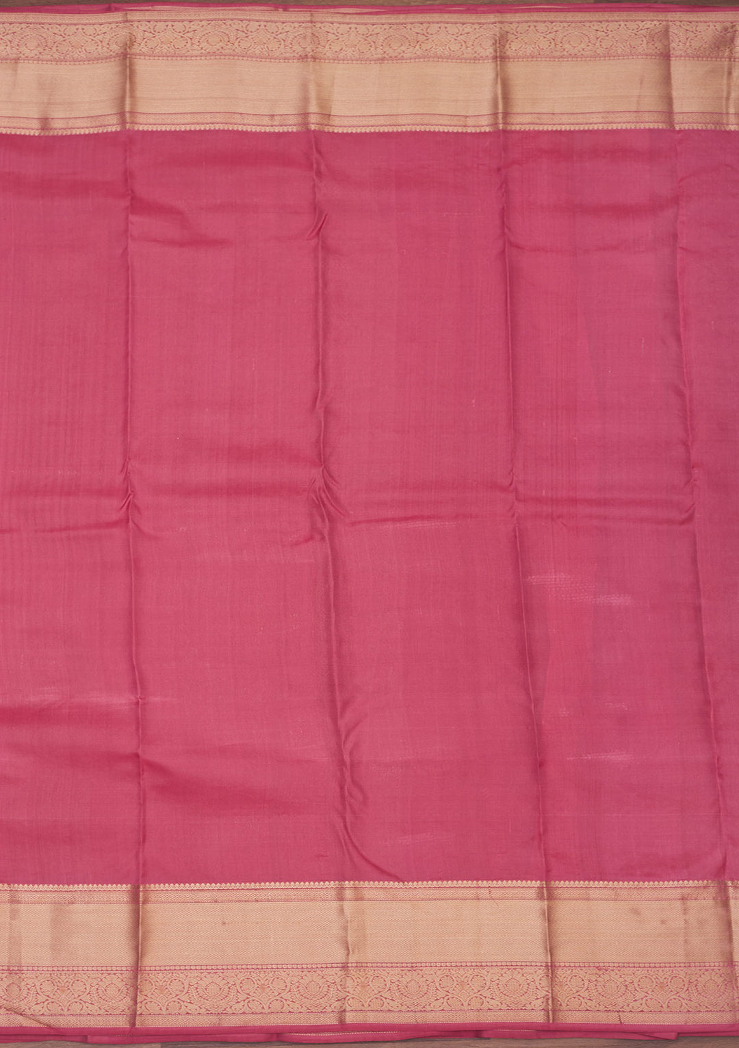 Onion Pink Zariwork Pure Silk Saree