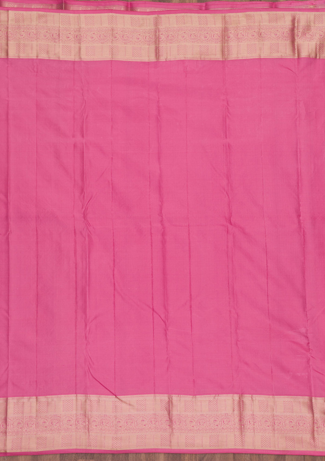 Onion Pink Zariwork Pure Silk Saree
