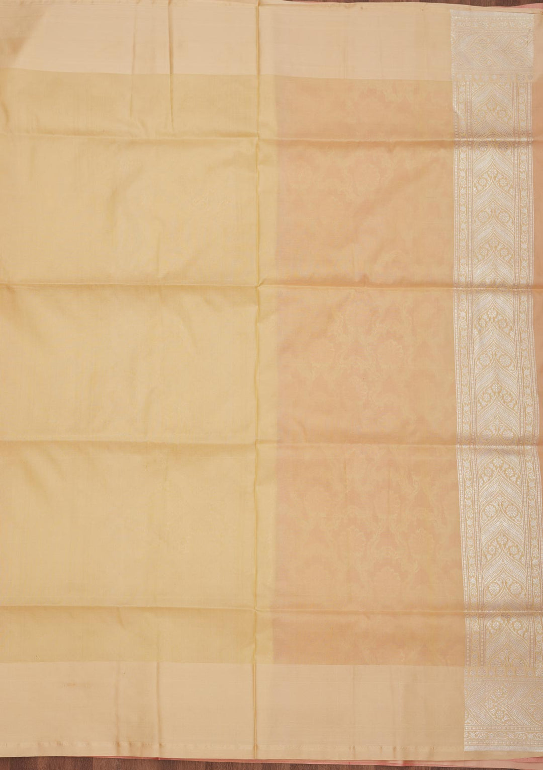 Onion Pink Zariwork Pure Silk Saree