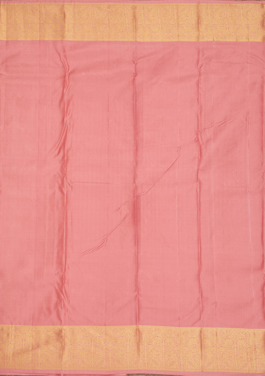 Onion Pink Zariwork Pure Silk Saree