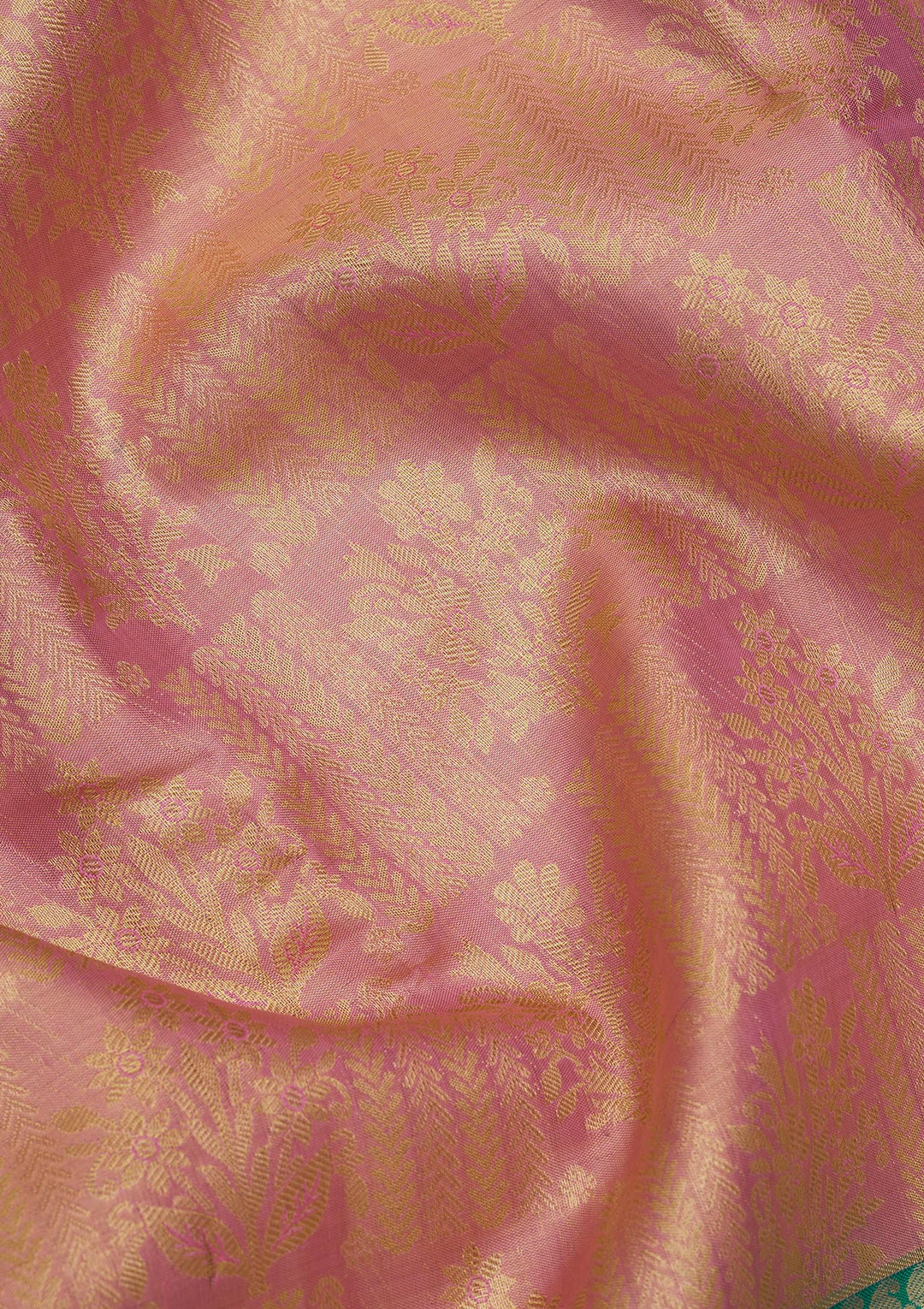 Orange Zariwork Pure Silk Saree