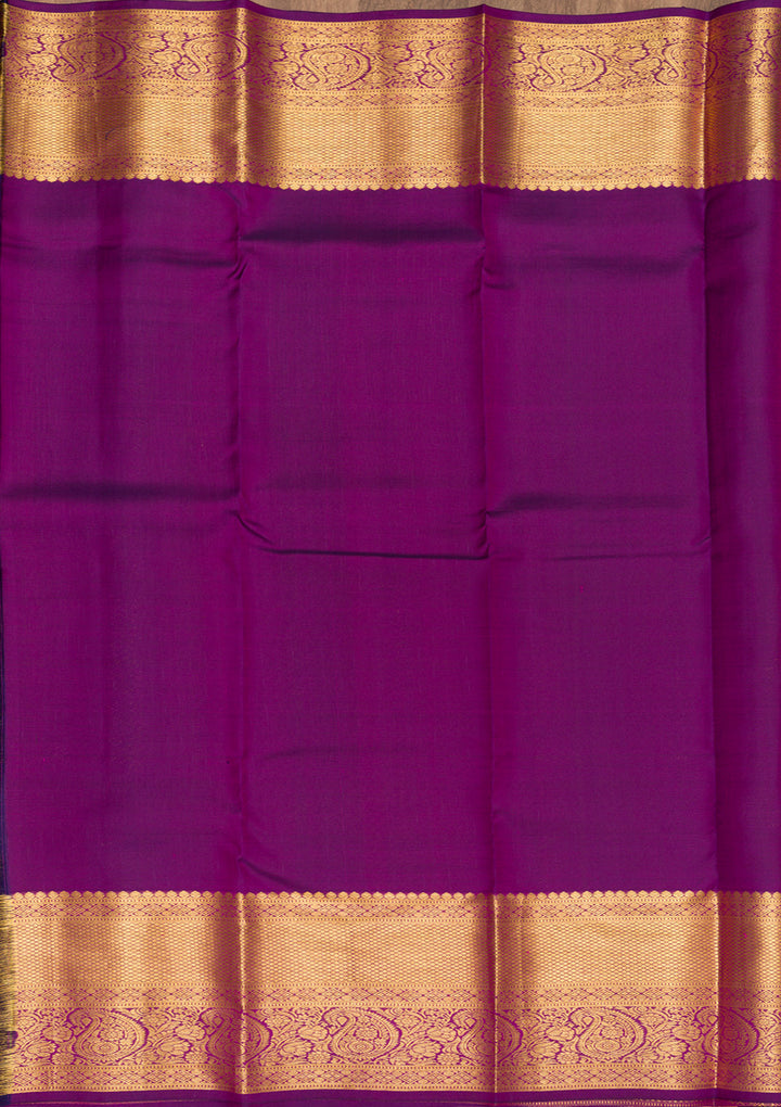 Orange Zariwork Banarasi Pure Silk Saree