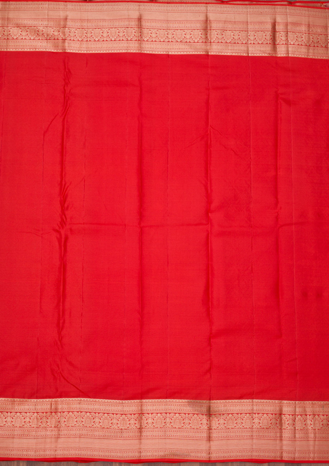 Orange Zariwork Pure Silk Saree