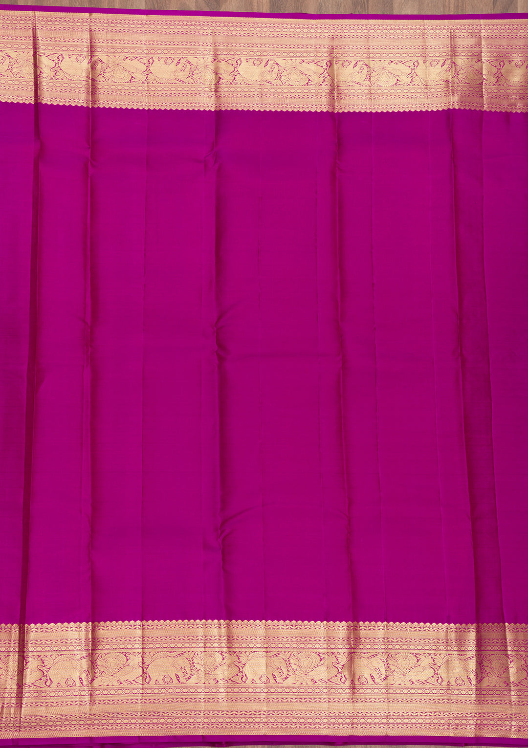 Orange Zariwork Pure Silk Saree
