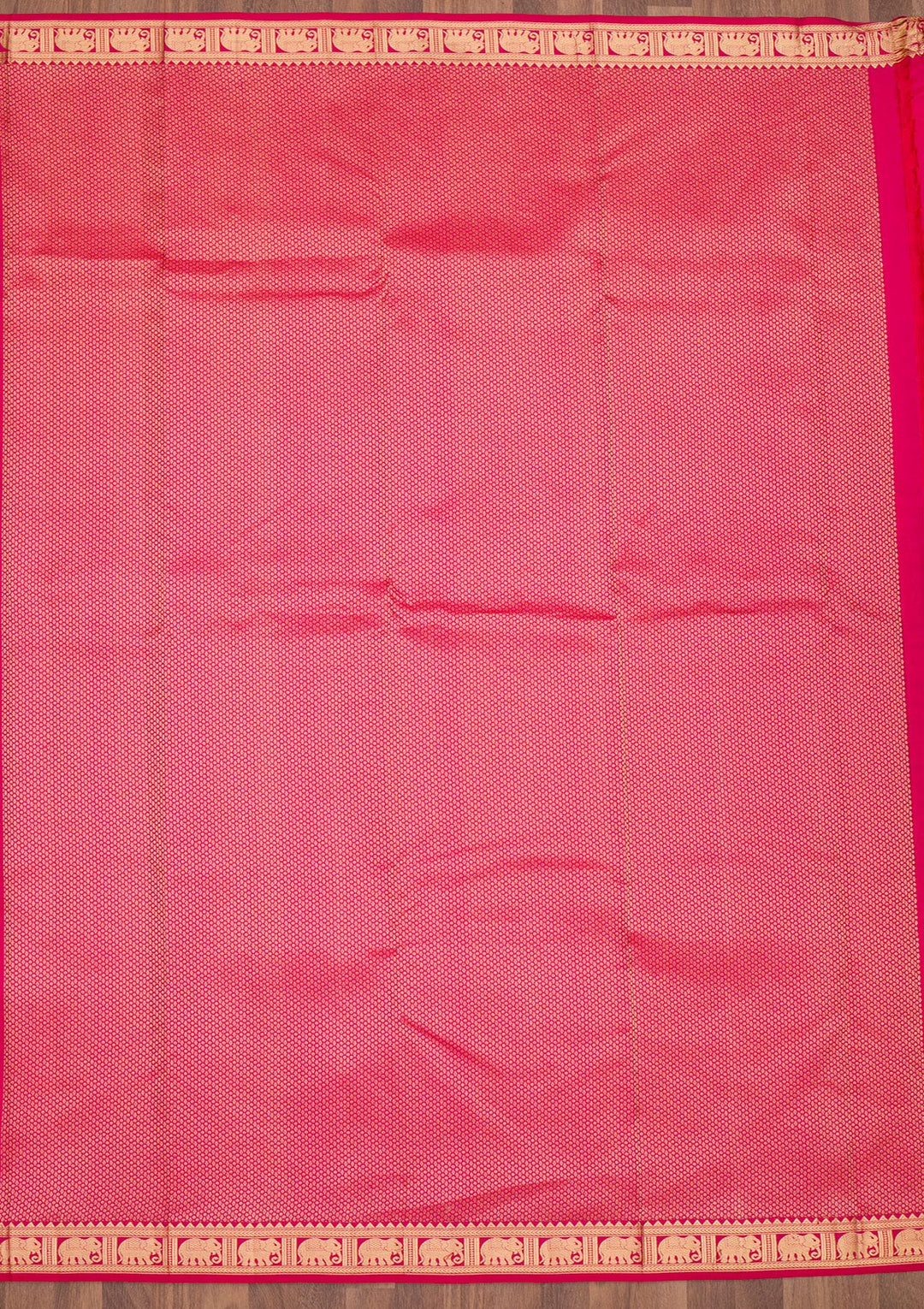 Orange Zariwork Pure Silk Saree