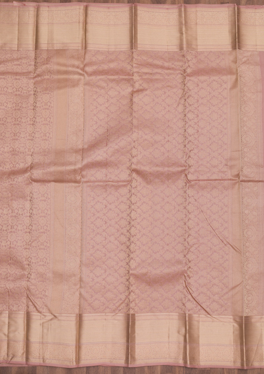 Orange Zariwork Pure Silk Saree