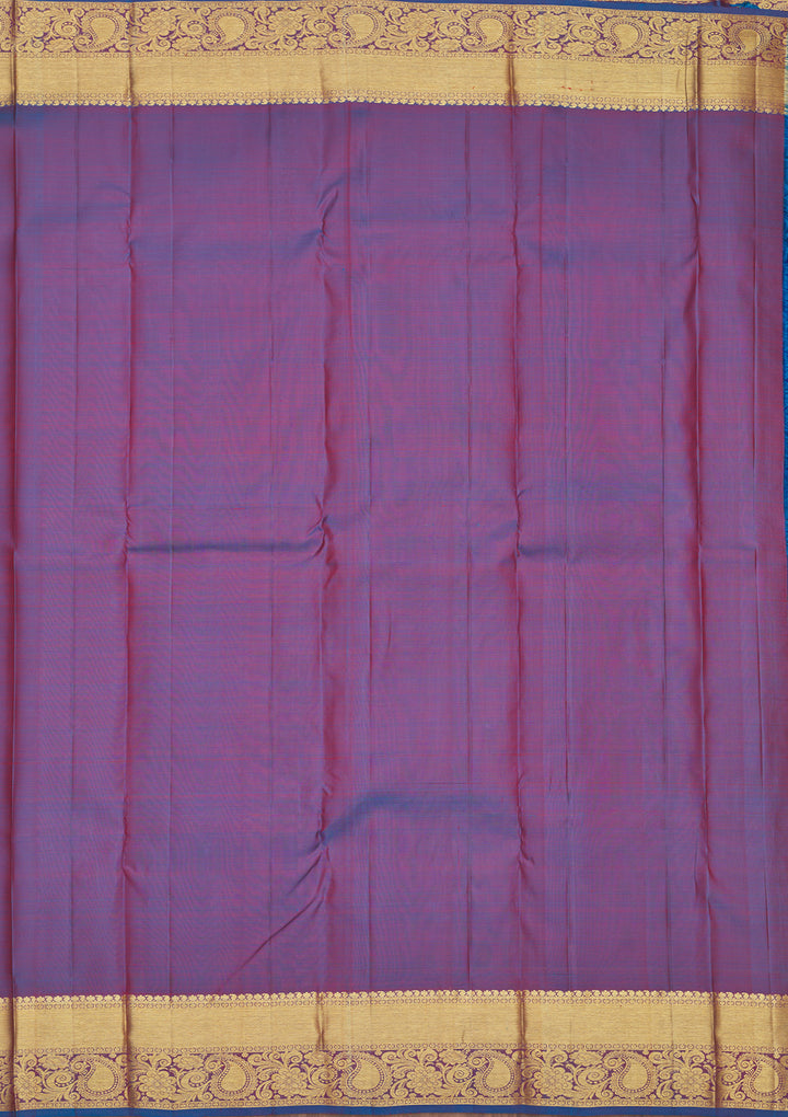 Orange Zariwork Pure Silk Saree