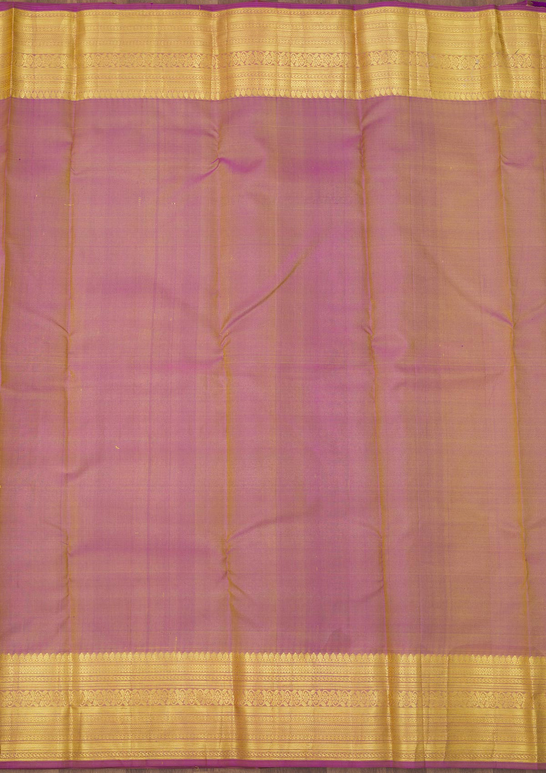 Parrot Green Zariwork Pure Silk Saree