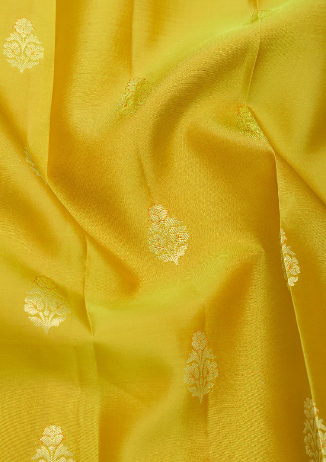 Parrot Green Zariwork Banarasi Pure Silk Saree