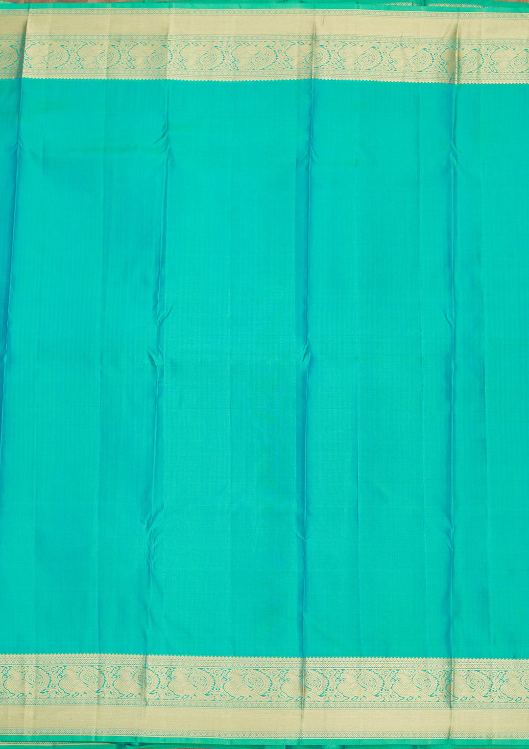Parrot Green Zariwork Pure Silk Saree
