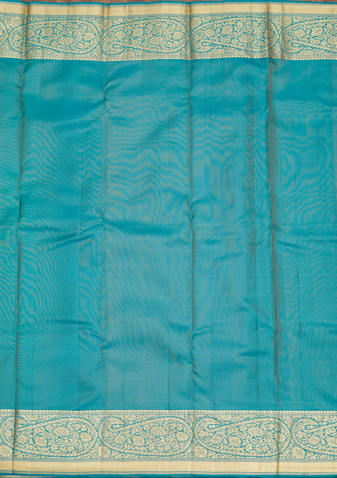 Parrot Green Zariwork Pure Silk Saree