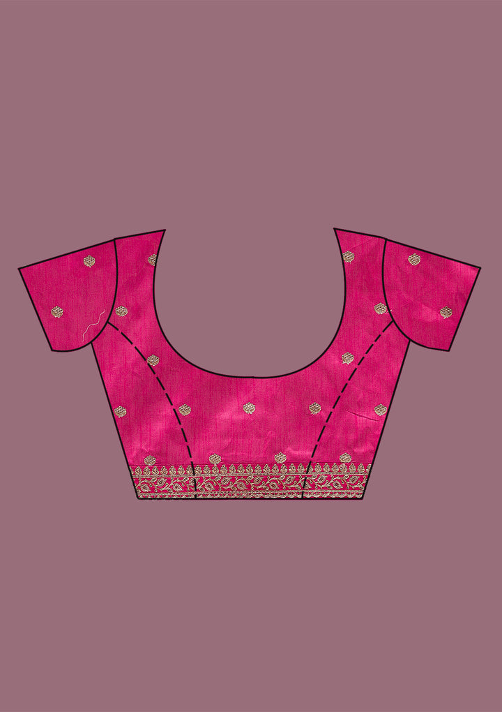 Peach Printed Georgette Saree