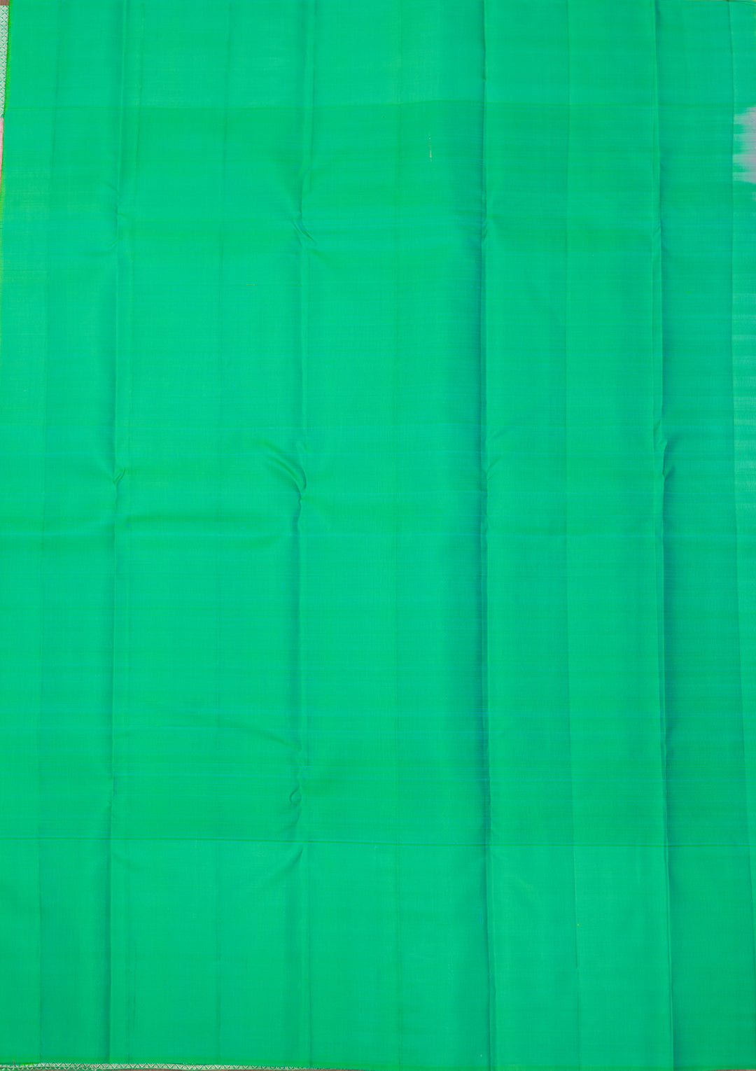 Peach Zariwork Pure Silk Saree