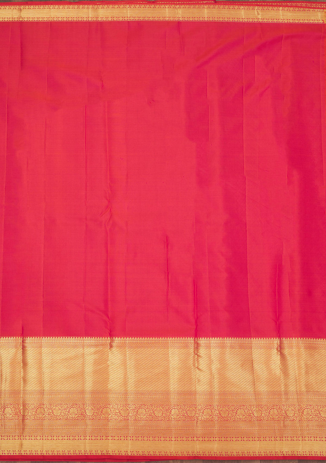 Peach Zariwork Pure Silk Saree