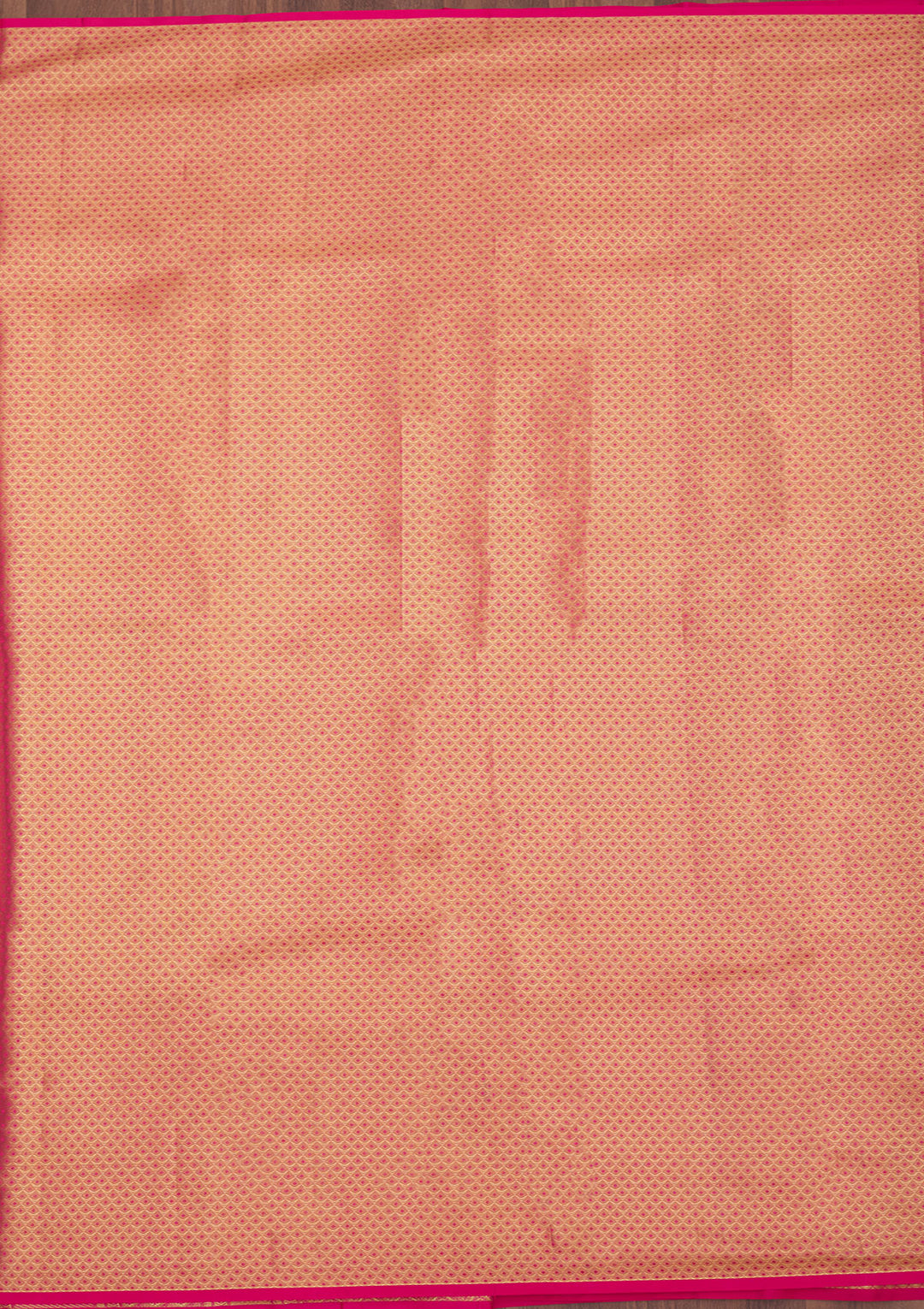 Peach Zariwork Pure Silk Saree