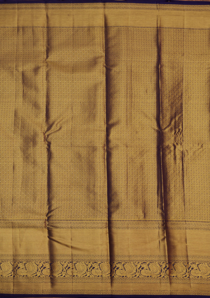 Peach Zariwork Pure Silk Saree