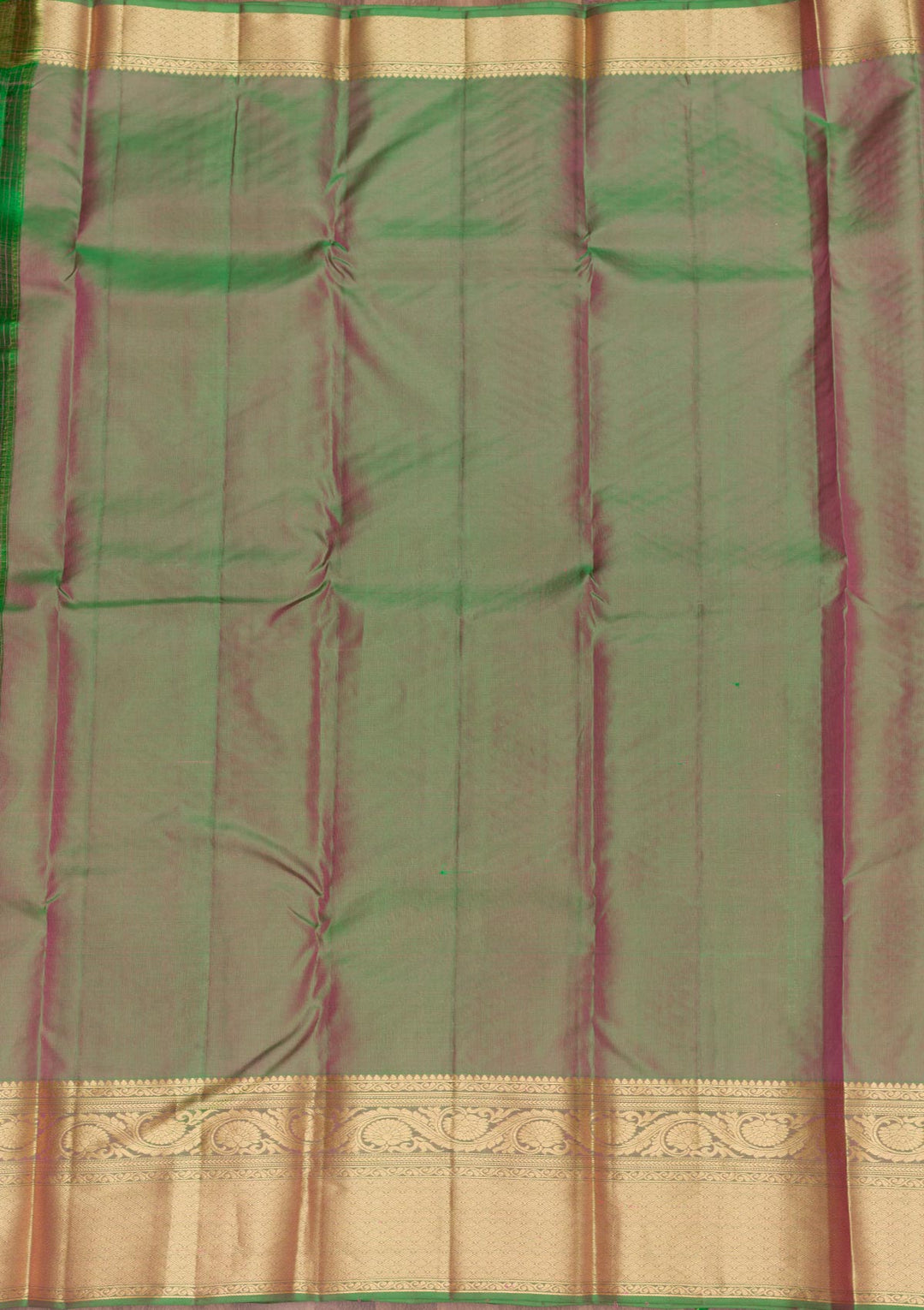 Peach Zariwork Pure Silk Saree
