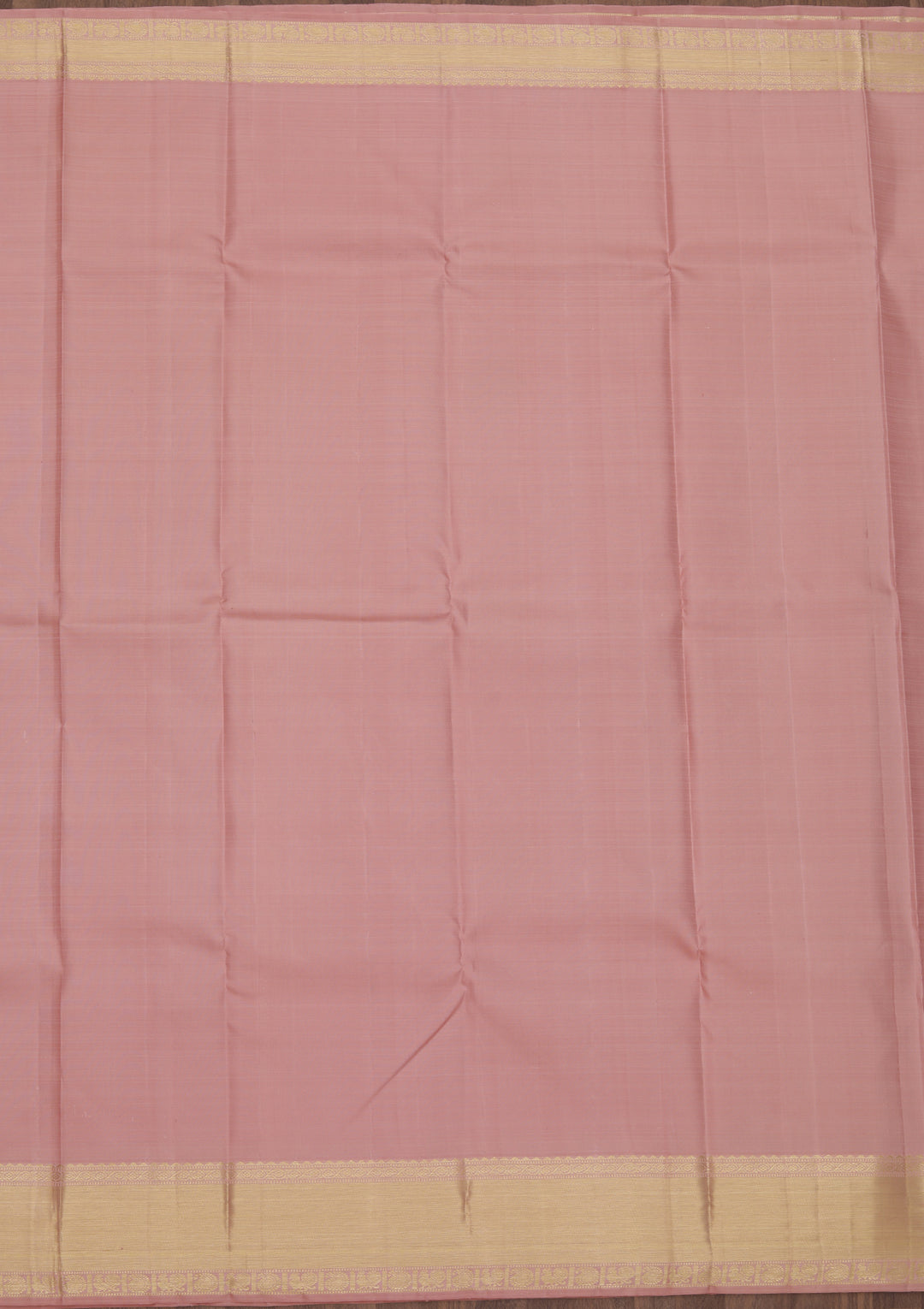 Peach Zariwork Pure Silk Saree