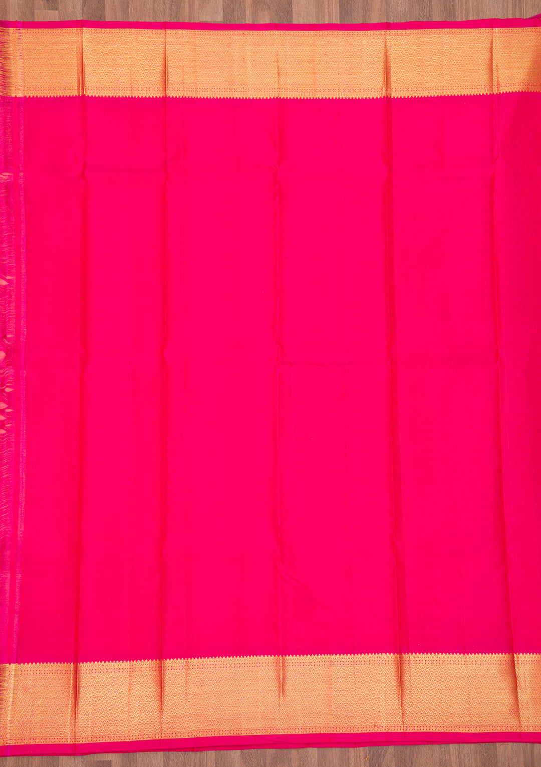 Peach Zariwork Kanjivaram Pure Silk Saree
