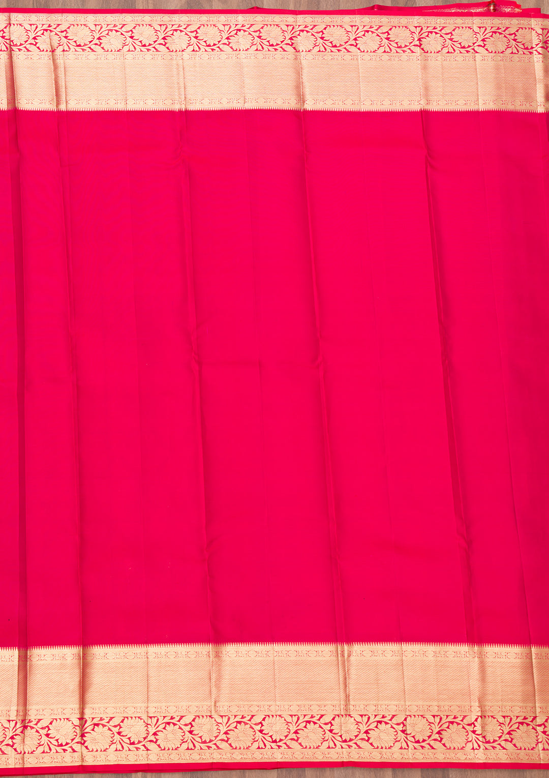 Peach Zariwork Kanjivaram Pure Silk Saree