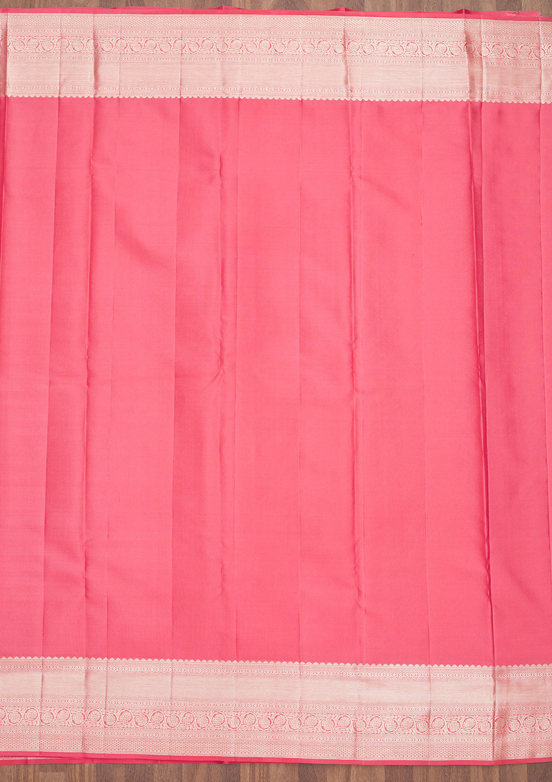 Peach Zariwork Pure Silk Saree